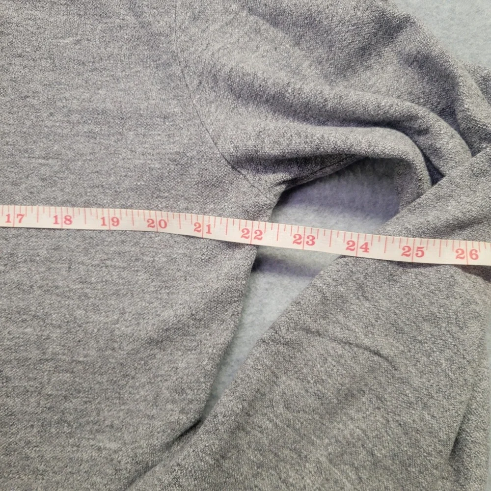 Polo Ralph Lauren Mens Gray Long Sleeve Polo Shirt Cotton Pony‎ Logo Size L